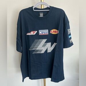 Lando Norris Merch Store Racer Tee Navy
